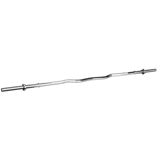Sporttrend 24® SZ Langhantel mit Sternverschluss 182cm - Langhantelstange für Fitness und Gewichtheben, mit sicherem Sternverschluss und robustem Stahlmaterial für langlebige Nutzung.