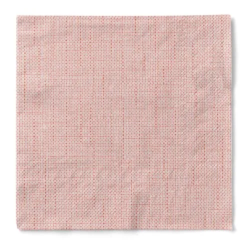 Sovie HORECA Tissue Servietten MAILAND Terrakotta - 33 x 33 cm - 1/4 Falz - 100 Stück - Design in Leinenstruktur