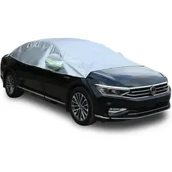 CaiTang Autoabdeckung Halbgarage Winter 390x230cm