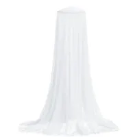 vidaXL Moskitonetz für Bett 220 Mesh Weiß 56x56x220 cm 4010051