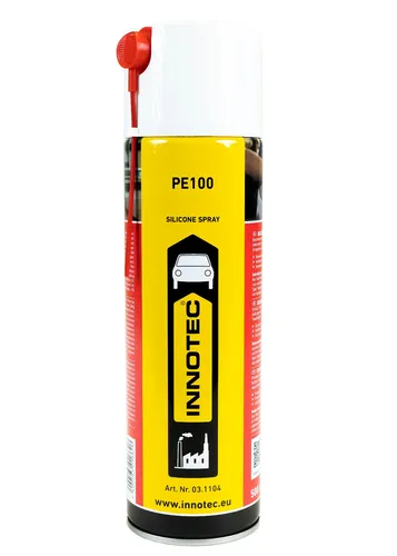 INNOTEC PE 100 Silikonspray 500 ml Kunststoff- Gummi- Pflege