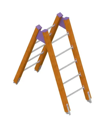 Aktivplatz Balancierbrücke für Kinder - Kreative Kletterbrücke für Kinder von 1-11 Jahren, fördert Bewegung und Geschicklichkeit. Modernes Design, robust und mit Herstellergarantie. Ideal für den Spielplatz!