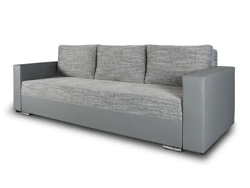 Schlafsofa Bird mit Schlaffunktion und Bettkasten in Grau