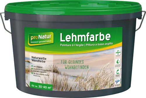 proNatur Lehmfarbe 5 l von Pronatur