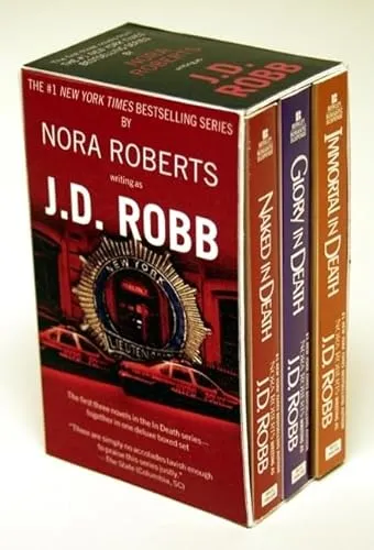 J.D. Robb Box Set: Die ersten drei Eve Dallas Romane - Belletristik - Enthält die Bestseller 'Naked in Death', 'Glory in Death' und 'Immortal in Death', die spannende Ermittlungen und leidenschaftliche Beziehungen von Lieutenant Eve Dallas vereinen.