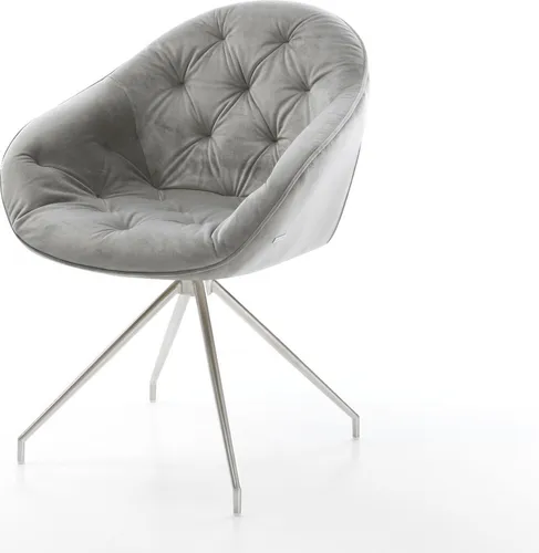 Küchen- und Esszimmerstühle Silber von Delife