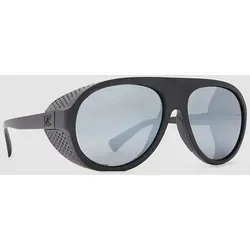 VonZipper Esker Blk Gloss Sonnenbrille - Stylische Sonnenbrille für Männer, ideal für den Alltag. Mit schlagfestem Glas und abnehmbaren seitlichen Muscheln für optimalen Tragekomfort. 100 % UV-Schutz und in Italien gefertigt.