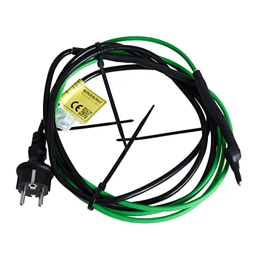 ESTEXO Frostschutzkabel Rohrbegleitheizkabel Rohrheizung Rohrbegleitheizung Heizkabel Heizleitung (4 m Watt)