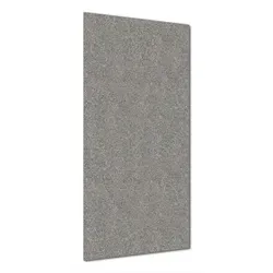 Wallario selbstklebende Duschrückwand 70 x 180 cm - Grauer Marmor Optik - Sonstige Badausstattung mit kratzfestem Laminat in Glasoptik, pflegeleicht und ideal zum Überdecken von Fliesenfugen für ein modernes Badezimmerdesign.