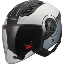 LS2 OF616 Airflow II Helm Matt/Grau/Blau 3XL in blau von LS2