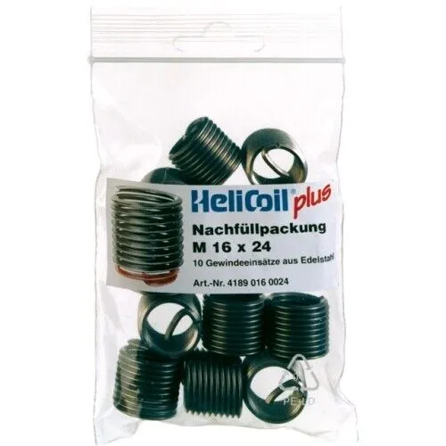 HELICOIL 4189 008 0008 GEWINDEEINSATZ-SET, M8 X 8 MM, 10-TEILIG HELICOIL
