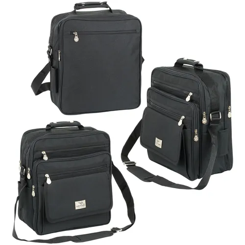 Herren Umhängetasche Schultertasche Messenger Flugbegleiter Bag Arbeitstasche