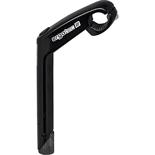 ErgoTec Eagle 2 Vorbau Schwarz Ø 25.4 mm - Hochwertiger ErgoTec Vorbau 