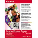 Canon Fotopapier MP-101 - 50 Blatt DIN A4 matt, 170 g/m² für brillante Drucke und kreative Projekte