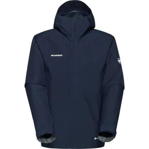 Mammut Treeline Light HS Hooded Jacket Men XXL - Marine - Funktionsjacke aus 100% Polyester, leicht und atmungsaktiv, ideal für Trekking und Outdoor-Aktivitäten.