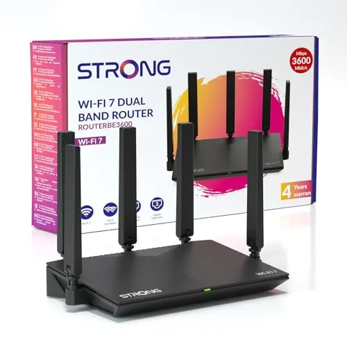 Strong BE3600 Wi-Fi 7 Router – Hochgeschwindigkeits WLAN-Router