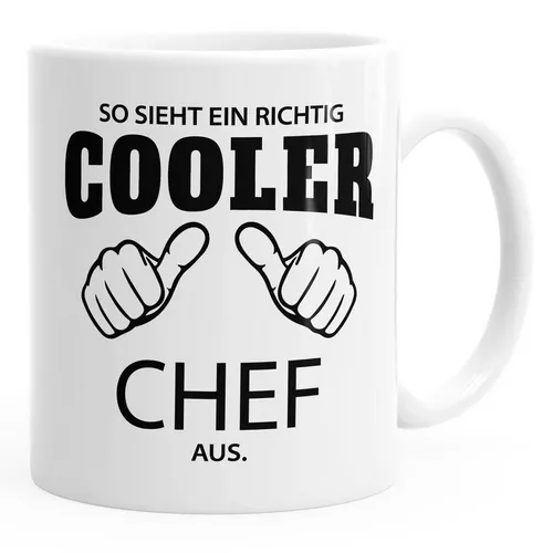 MoonWorks Tasse So sieht ein richtig ein richtig cooler [object Object] aus Tasse Berufe MoonWorks®, Keramik