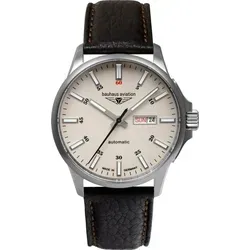 Bauhaus Aviation Herrenuhr Titan Automatik 10 ATM