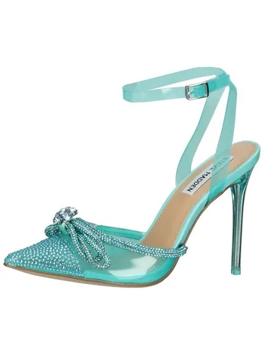 Steve Madden Kunstleder/Textil Pumps mit Strass - Exklusive High Heel Pumps von Steve Madden mit strassbesetzter Zehenkappe. Der elegante Stilettoabsatz streckt das Bein und sorgt für einen atemberaubenden Look. Ideal für besondere Anlässe.