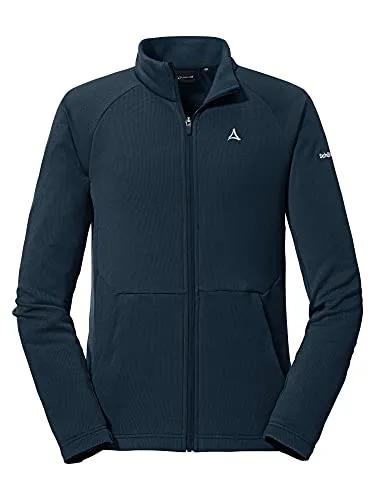 Schöffel Herren Fleece Jacket Toreck M, warme Fleecejacke, atmungsaktive Funktionsjacke aus Stretch-Fleece, navy blazer, 58