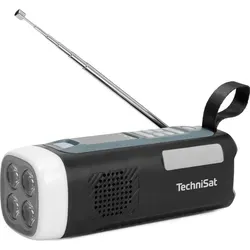 TechniSat Viola Kurbelradio – Notfallradio mit Solar & Bluetooth - Das TechniSat Viola Kurbelradio bietet flexible Energieversorgung und ist ideal für Outdoor-Aktivitäten. Mit integriertem Akku, Bluetooth 5.3 und Powerbank-Funktion ist es der perfekte Begleiter für Reisen und Notfälle.