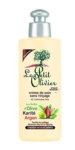 Le Petit Olivier Haarcreme für trockenes und geschädigtes Haar mit Olive, Shea und Argan 200 ml