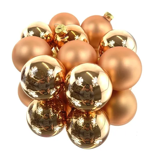 Weihnachtsbaumschmuck Braun von Kaemingk