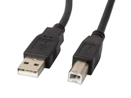 Cable USB 2.0 AM-BM 3M black LANBERG 5901969413533