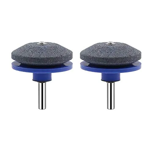 4Everhop Messerschärfer für Rasenmäher, 50 mm, für Handbohrmaschine, Schleifmaschine, Rotationsmäher und Werkzeugschärfer