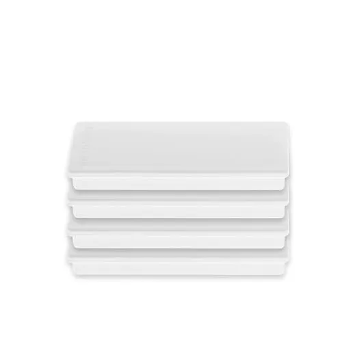 Produktbild Discofix Rechtmagnete in weiß Größe: 55 x 22 x 8 mm, 4 Stk