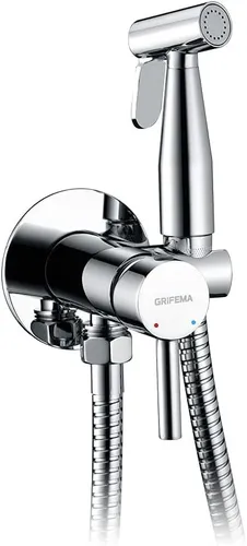 Bidet mit Handbrause Einhebelmischer für Bidé WC Handbrause Bad Bidet mit Hal...