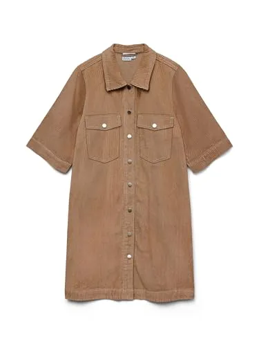 Vero Moda Cordkleid VMFENJA 2/4 SHORT CORDUROY DRESS NOOS von VERO MODA