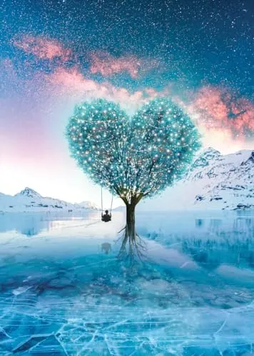 Nathan - Puzzle 1000 Teile – Der Baum der Träume – Diego Hernandez – Erwachsene und Kinder ab 14 Jahren – Hochwertiges Puzzle – Fotokollektion Art – 12000905