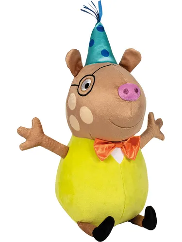 Schmidt Spiele 42831 - Peppa Pig Pedro Pony Party Plüsch - Kuscheltiere, 38 cm großer Pedro Pony Plüsch, ideal zum Kuscheln und Spielen für kleine Peppa Pig Fans.