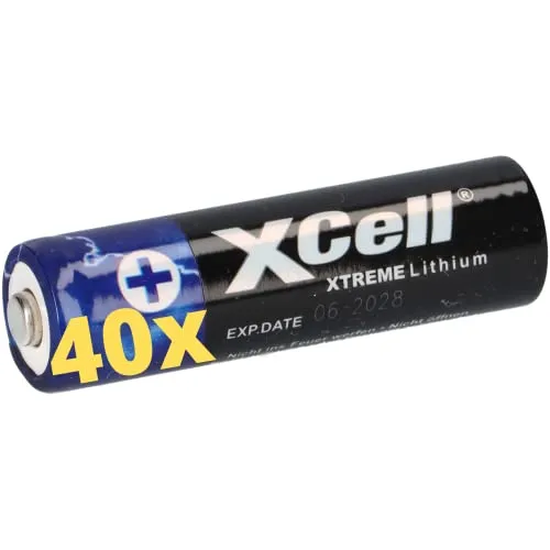 XCell XTREME Lithium Batterie AA Mignon FR6 L91 von Akkuman.de Akkutechnik vom Fachmann