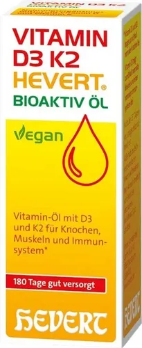Vitamin D3 K2 Hevert Bioaktiv Öl von Hevert-Arzneimittel