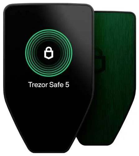 Trezor Safe 5 – Krypto-Hardware Wallet mit Farb-Touchscreen - Externe Festplatten: Ultimative Sicherheit für deine Krypto-Assets mit EAL6+ Secure Element und haptischem Feedback für präzise Transaktionen.