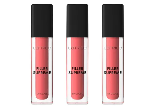 Catrice Lipgloss FILLER SUPREME LIP GLOSS, 3-tlg., für vollere Lippen und ein glänzendes Finish