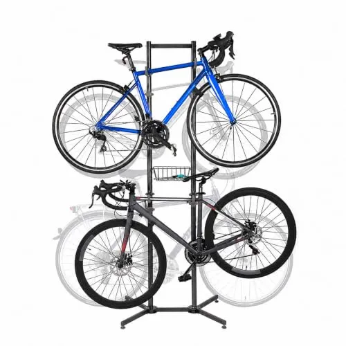 relaxdays Fahrradständer für 4 Räder