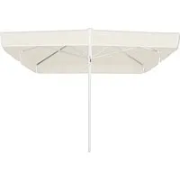 Schneider Schirme Marktschirm Quadro 300 cm x 300 cm Weiß - Sonnenschirm mit stabiler Seilzugmechanik, ideal für Garten und Terrasse. UV 50+ Schutz und robuste Polyester-Bespannung sorgen für lange Haltbarkeit und optimalen Schatten.