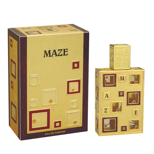 Al Haramain Maze Eau de Parfum Unisex 50 ml - Damendüfte - Ein einzigartiger orientalischer Duft, der Ihre Originalität unterstreicht und sowohl für Frauen als auch Männer geeignet ist.