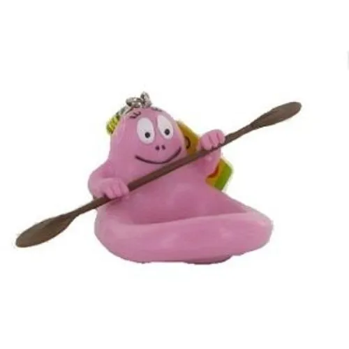 Plastoy 62355 Mini-Schlüsselanhänger, Barbapapa