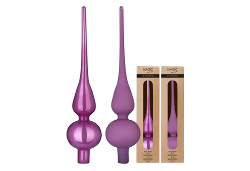 Weihnachtsbaumschmuck Lila von MAGIC by Inge