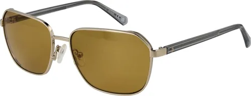 Guess Sonnenbrille GU00117 32E 59 Herren Gold - Elegante Herren-Sonnenbrille im glänzenden Goldrahmen aus Metall. Bietet 100% UVA & UVB Schutz. Stilvolles Design für modische Auftritte.
