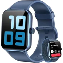 Blackview Smartwatch für Herren und Damen – Fitnessuhr mit Telefonfunktion und 100 Sportmodi