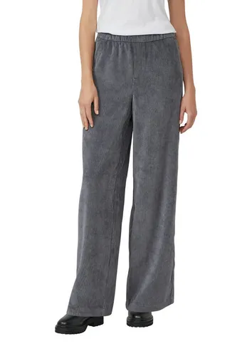 s.Oliver Cordhose mit Elastikbund und Wide Leg