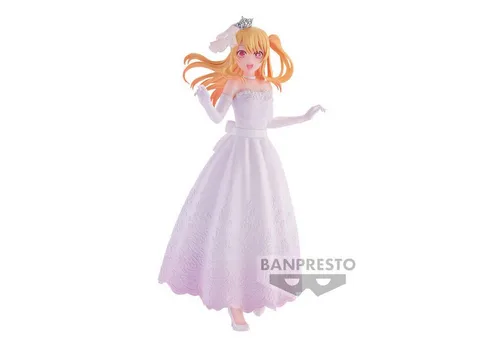 BANPRESTO OSHI NO KO - RUBY (BRIDAL DRESS Ver.) - Aufstellfigur im Bridal Dress Design, ideal für Sammler und Fans von Oshi No Ko, detailgetreu und hochwertig verarbeitet.