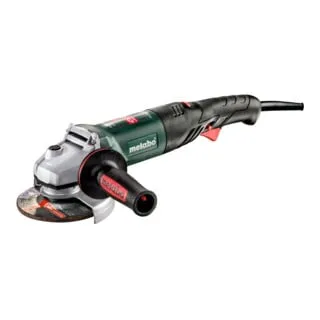 Metabo Winkelschleifer WEV 1500-125 Q RT 1500W - Schleifmaschinen mit 1500W Leistung, ideal für präzise Arbeiten und schnelle Ergebnisse dank hoher Drehzahl von bis zu 11.000/min.