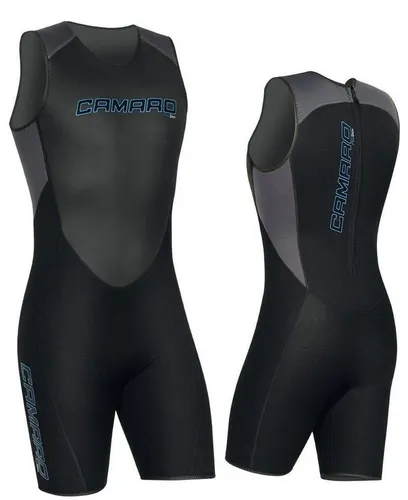 Camaro CAMARO Bermuda Flex Skin Herren Neopren Shorty Neoprenanzug - Größe 46 (XS) - Hochwertiger Neoprenanzug für Herren, ideal für Wassersport. Flexibles Material sorgt für optimalen Tragekomfort und Bewegungsfreiheit.