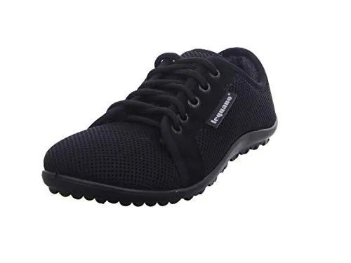 Leguano Aktiv Winter Barfußschuh Schwarz 45 von leguano